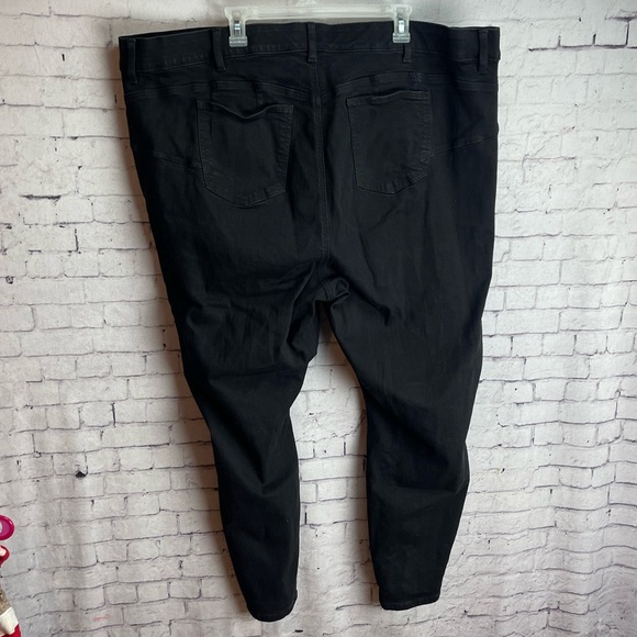 Torrid black bombshell skinny jeans size 30T premium stretch - Picture 2 of 7